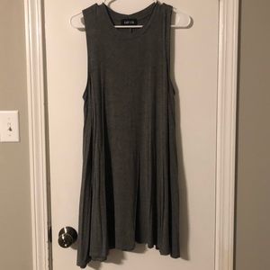 Grey T-shirt Dress